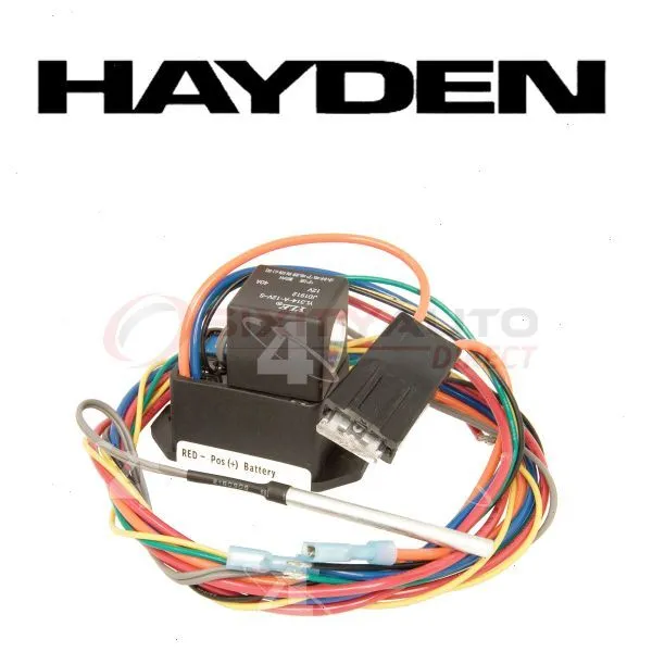 Hayden Engine Cooling Fan Controller for 1984-1999 BMW 318i - Belts Clutch mu