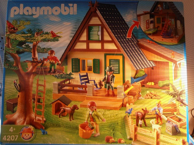 Boite Playmobil 4207 Maison Forestière - Jeux & Jouets