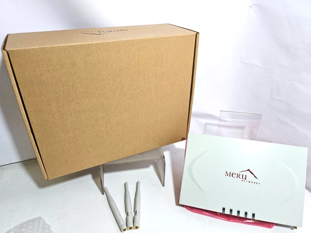 ACCESS POINT MERU AP320 Ap 300 Professionale, Con Antenne E Staffa, 2,4 - 5 GHz EUR 19,90 - IT - Foto 7