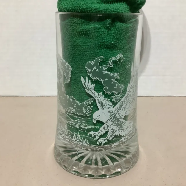 VTG Avon Gift Collection American Eagle Tankard 1997 in Original Box Pewter Lid