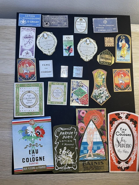 Ancien Galon Et étiquettes Burton Paris London - Ruban Vintage Pour Collection Ou Couture