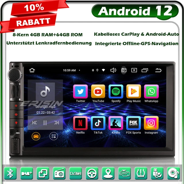 Autoradio Android 14 12.3" Pour Mercedes Classe B W246 - GPS, CarPlay, 8Go/128Go, DAB+