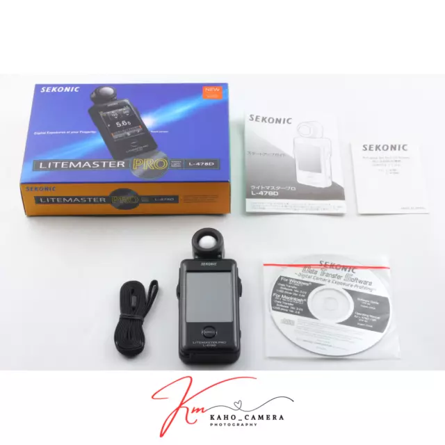 [NUOVO con scatola] Esposimetro digitale Sekonic L-478D Litemaster Pro dal...