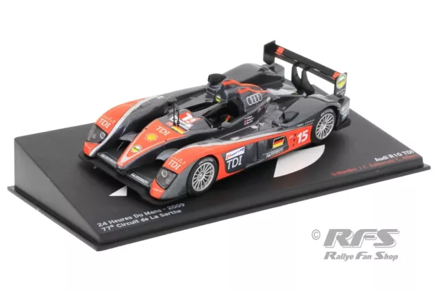 Audi R10 TDI 24h Le Mans 2009 Audi Kolles Motorsport Albers 1:43 Altaya IXO