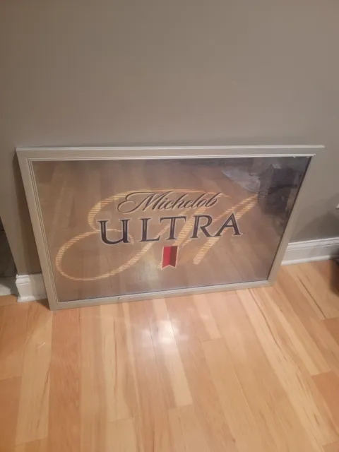 40x27 Michelob Ultra Beer Anheuser Busch Bar Mirror Sign