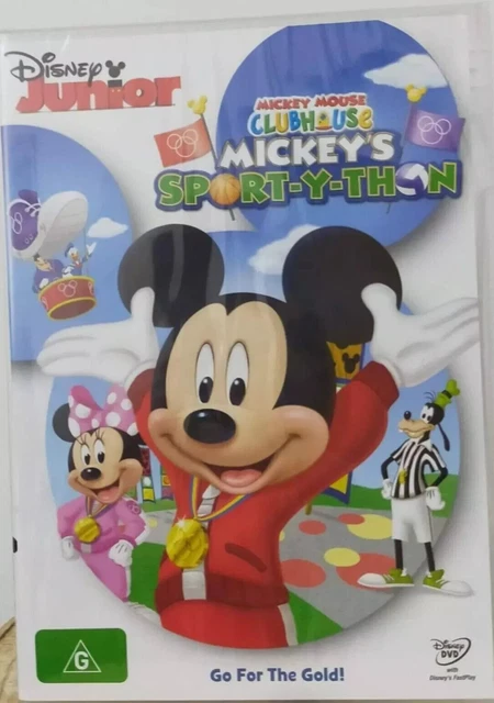 MICKEY MOUSE CLUBHOUSE - Mickey's Sport-Y-Thon DVD Brand New Sealed PAL ...
