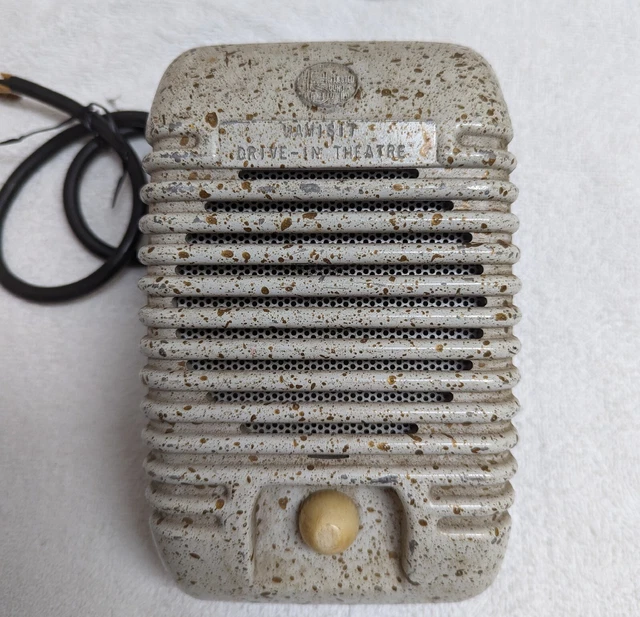 Projected Sound Restored Drive In Movie Speaker