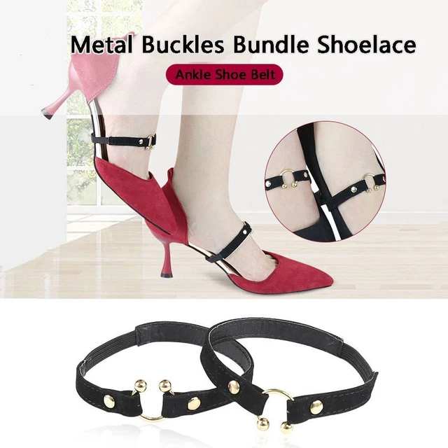 Pacchetto accessori cinghie antiscivolo lacci per scarpe cintura scarpe tacchi alti supporto
