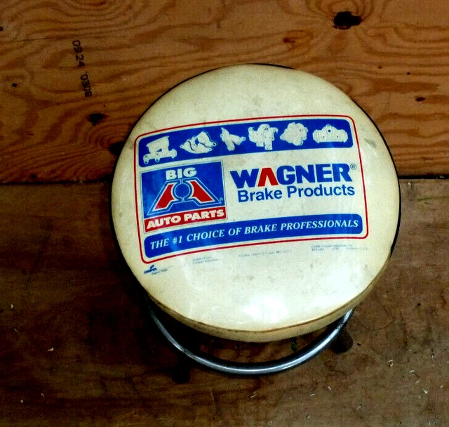 Big A Auto Parts - Wagner Brake Products -  Bar Stool vintage rare