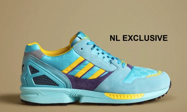 Adidas ZX 8000 x GUCCI Aqua IE2272 Neu in Box new in box US 12 UK 11,5 EUR 46 ⅔