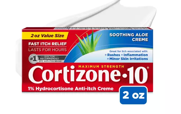2 UNK Cortizone Max Strength Calmante Aloe Anti-Picazón 2OZ 041167002155YN