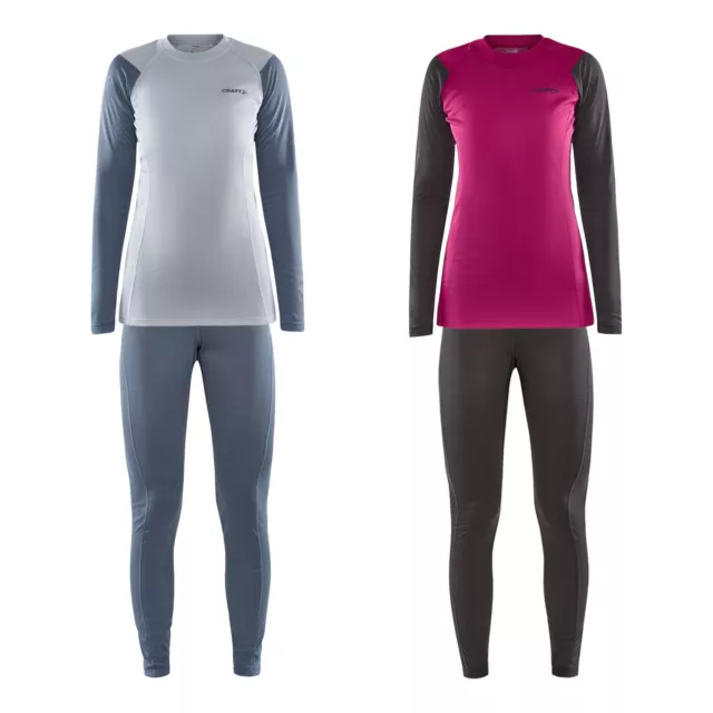 Craft Damen Skiunterwäsche Set Thermounterwäsche Core Warm Baselayer Set