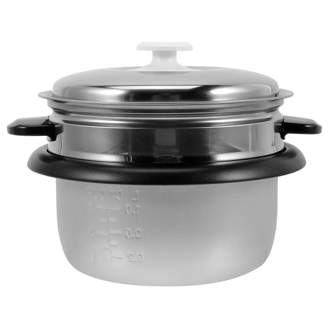 Rice Cooking Insert Rice Cooker Liner Vegetable Steamer Pot Plug-in 8