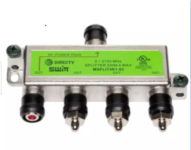 DIRECTV Brand New SWM MRV 4-Way 8-Way 2-Way Wide Band Splitter