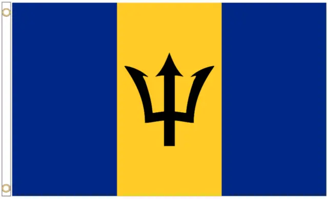 Cortina con ataúd bandera de Barbados - envío rápido