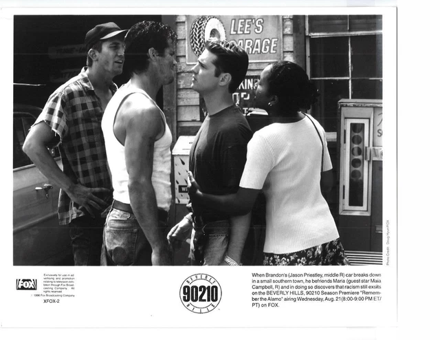 Jason Priestley Maia Campbell "Beverly Hills 90210" TV Still