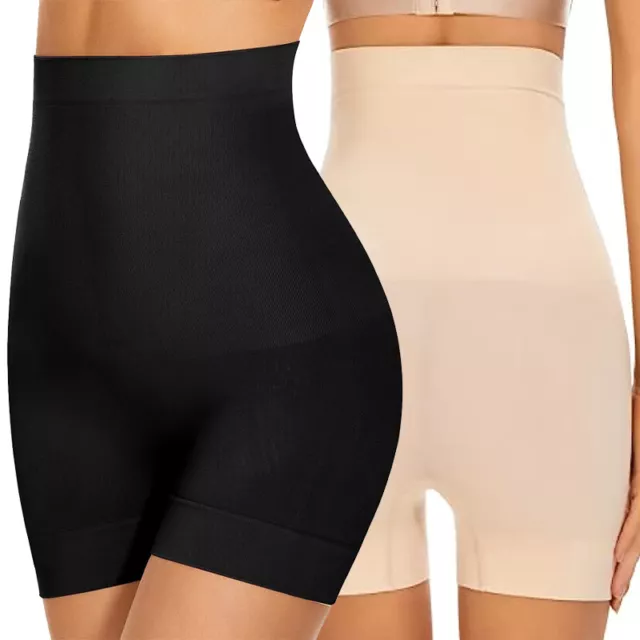 Women Seamless Body Shaper Slip Shorts Panty Under Dress Anti
