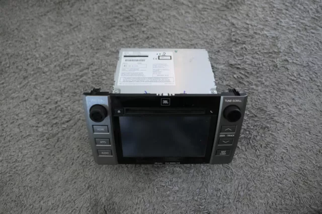 2014-17 Toyota Tundra AM FM JBL Navigation Radio Receiver 57075 OEM 86100-0C120 2014-17 Toyota Tundra AM FM JBL Navigation Radio Receiver 57075 OEM 86100-0C120