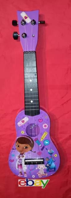 RARE Doc McStuffins First Act 4 string UKULELE mini guitar for Kids