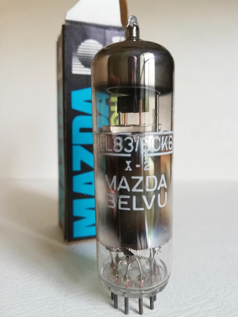 Tube électronique 6U8/ECF82 Mazda NOS NIB – Philips, Neuf Ouvert, Pour Ampli Ou Radio