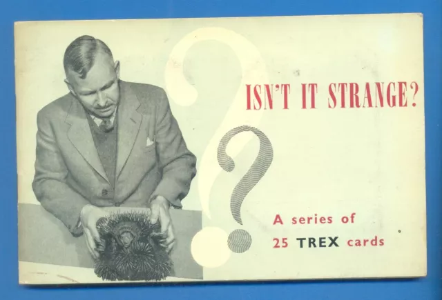 Isn't It Strange.set Of 25 Cards Issued By Trex Club (J.bibby) 1955 With Album