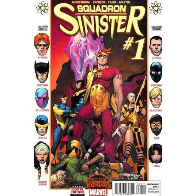 Squadron Sinister #1 in Near Mint + condition. Marvel comics [a|