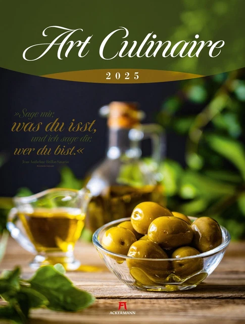 ART CULINAIRE KALENDER 2025 | Ackermann Kunstverlag | Kalender
