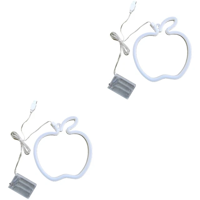 2 PCS NEON Wall Sign Christmas Decor Lamps for Girls Bedroom £22.75