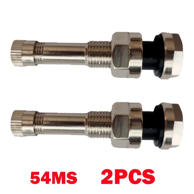 5pc Flexible Rubber Extension Tyre Valve Adaptor With Cap