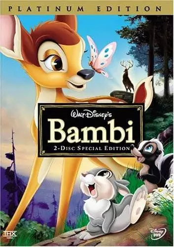 Bambi (Two-Disc Platinum Edition) - DVD - VERY GOOD