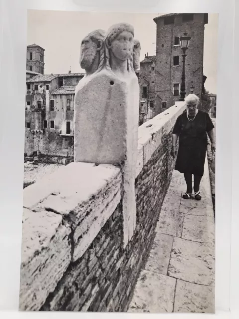 Clipping Ritaglio Illustrazione 1970 ROMA Le Erme di Ponte Fabricio