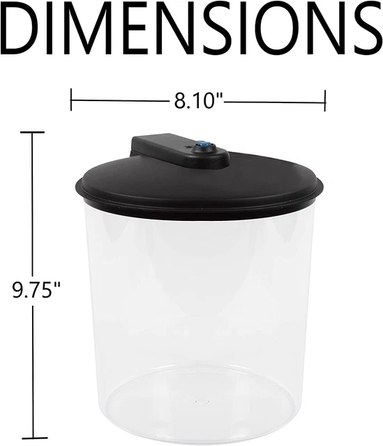 Betta View 1.5-Gallon Aquarium Cylindrical Shape with 7 Colors LED Lighting 3