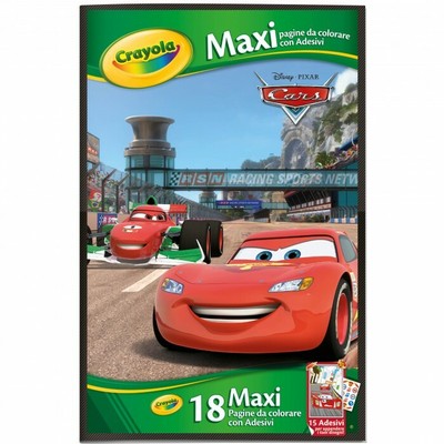 Cars 3 Libro da colorare Crayola CRAYOLA 12803.4100 Color Wonder Multicolore 