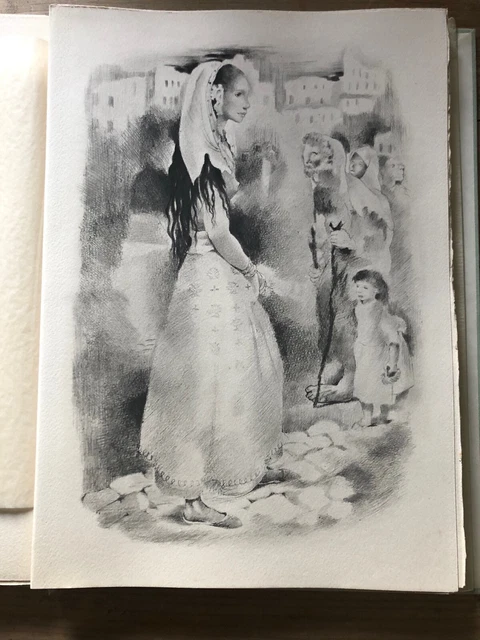 Livre "Le Cantique Des Cantiques" Illustré Par André-E. Marty - Édition Illustrée, Livre D'art