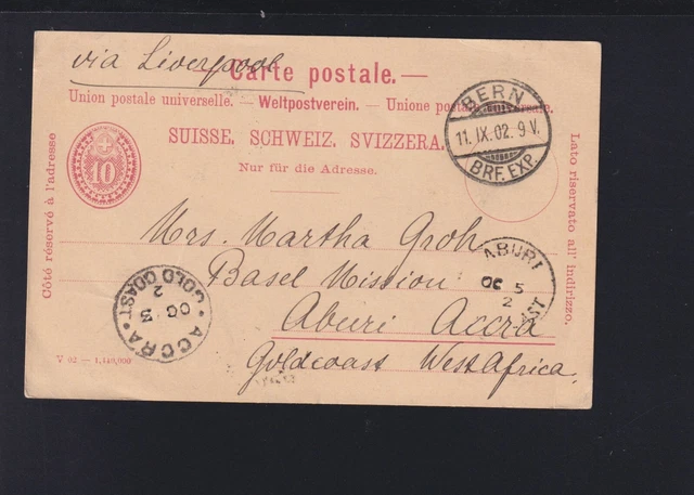 Schweiz GSK 1902 nach Gold Coast