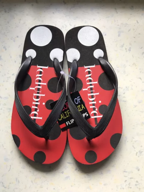 Flops Colors of California  sandali coccinella  ragazza ragazzo 36 - NUOVI