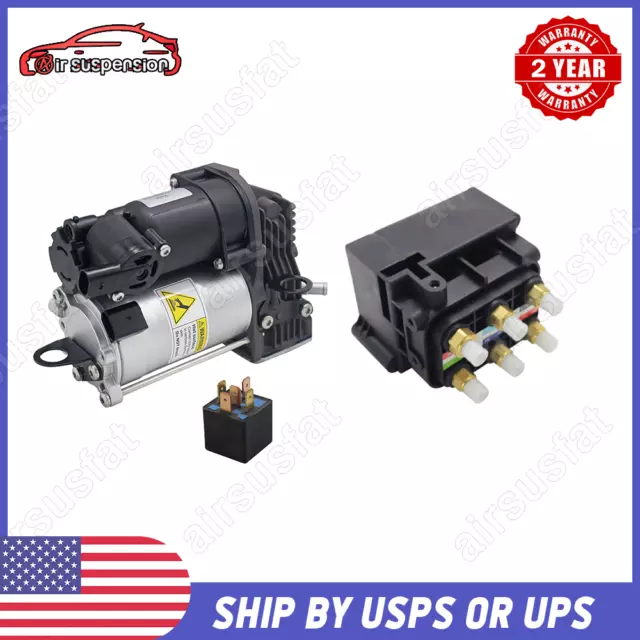 AIR RIDE COMPRESSOR Relay Valve Block For Mercedes W164 ML320 ML350