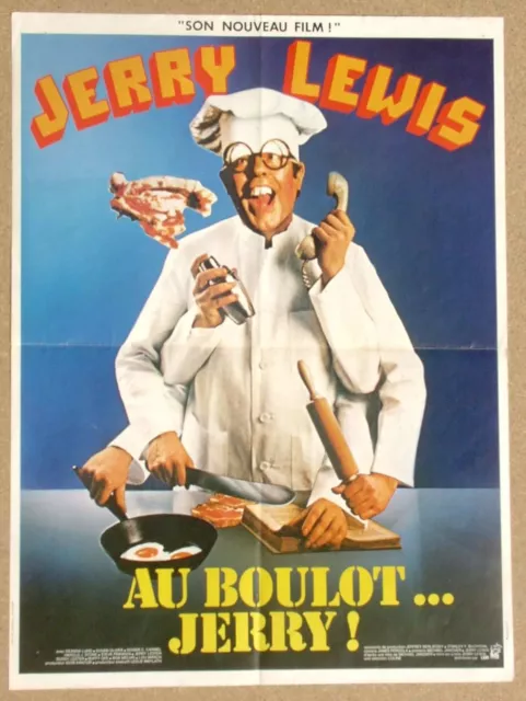Affiche - Cinema AU BOULOT JERRY (Jerry LEWIS)