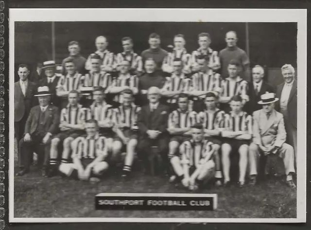 Ardath-Photocards A Lancs Football 1936 (Lf110)-#029- Southport Fc