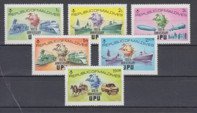 Railway - Locomotives Maldives 514 - 19 (MNH)