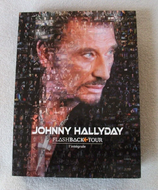 COFFRET DVD+CD JOHNNY Hallyday Flashback Tour L'integrale Comme Neuf ...
