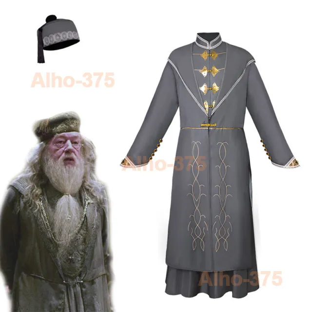 Harry Potter Aberforth Dumbledore Cosplay Costume Principal of Hogwarts Outfits 2