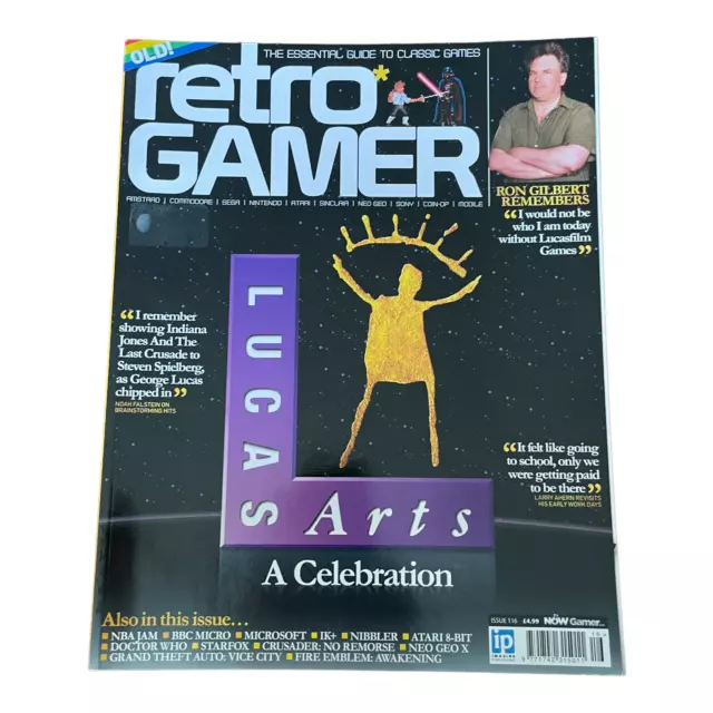 Retro Gamer Magazine Issue 116 - GC/Lucas Arts/NBA Jam/BBC Micro/NEO GEO X 🐙