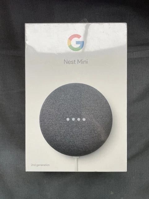 Altoparlante Bluetooth Gesso Google Nest Mini 2a Generazione - Altoparlante Intelligente Con Assistente Google, Usato In Ottime Condizioni Speaker Smart Usato Ottime Condizioni - Foto 9