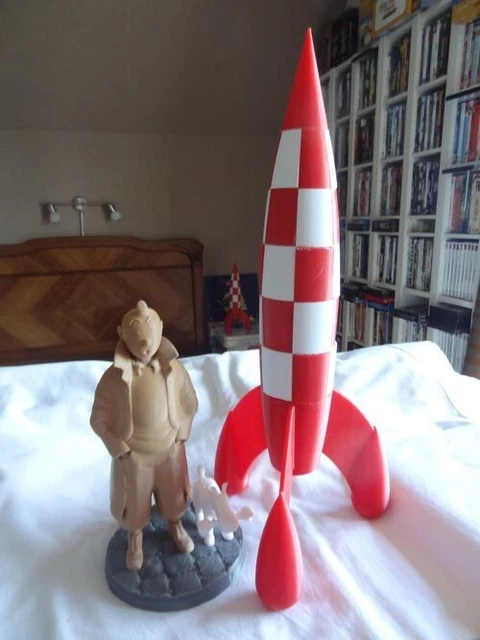 Mako Collection Tintin Le Temple du Soleil personnage 20 cm à mouler et