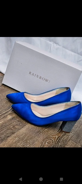 RAINBOW NICOLE BRIDAL Heels Blue Size Uk 3.5 Eu 36.5 Ref Brs 17.49 PicClick UK