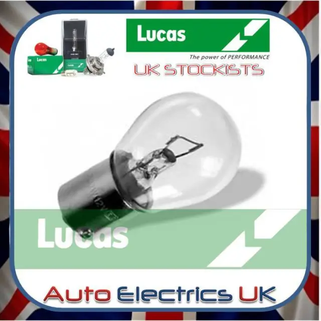 Lucas LLB382 12V 21W Bulb Stop Side Flasher Stop Tail Brake Car Fog Single 382