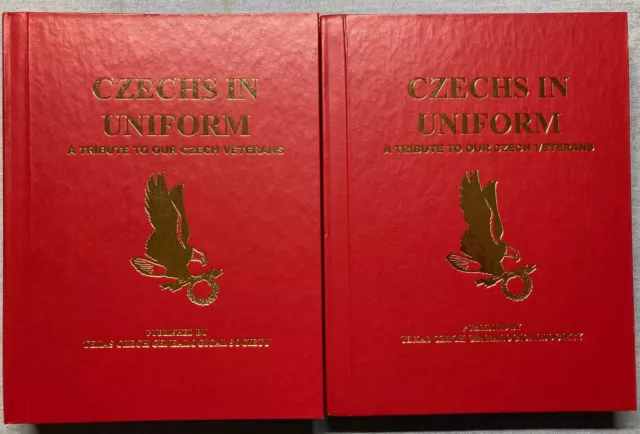 2 Vol Czechs In Uniform Veterans Wwii Stalag 2B Report Photos Memories Tales