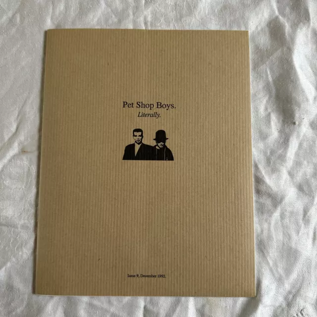 Pet Shop Boys Literally Issue 9 Mint