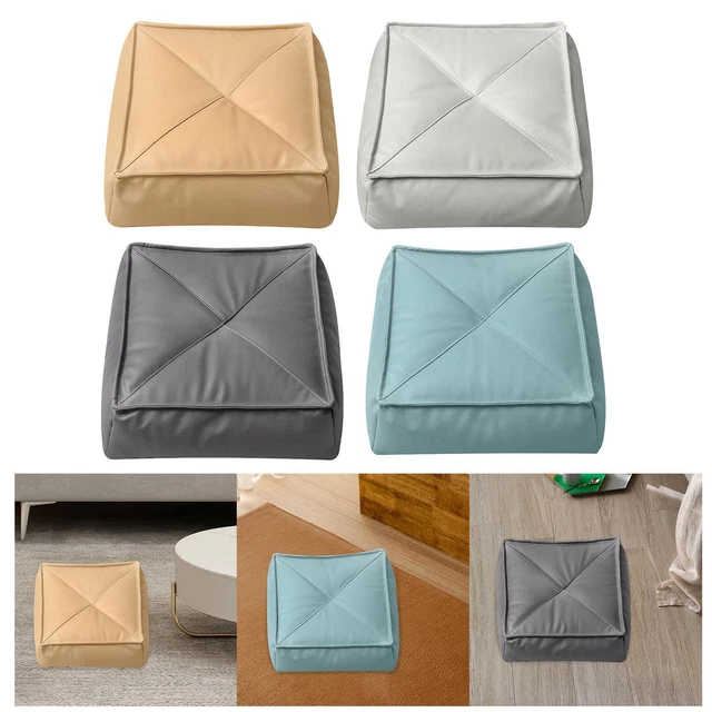 Coussin de sol 15"x15" Coussin de patio pour balcon, salle à manger, salon